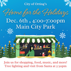 Presentational Event Vendor - Dec. 6th Home for the Holidays visual