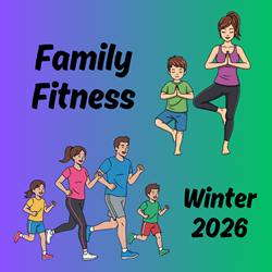 Presentational Family Fitness Classes visual
