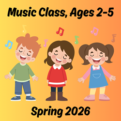 Presentational Music Class, Ages 2-5 visual