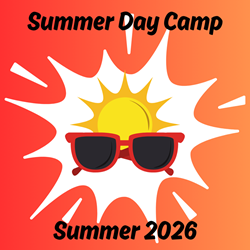 Presentational 2026 Summer Day Camp visual