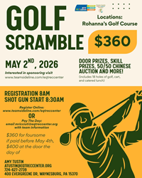 Presentational 2026 EQT Golf Outing visual