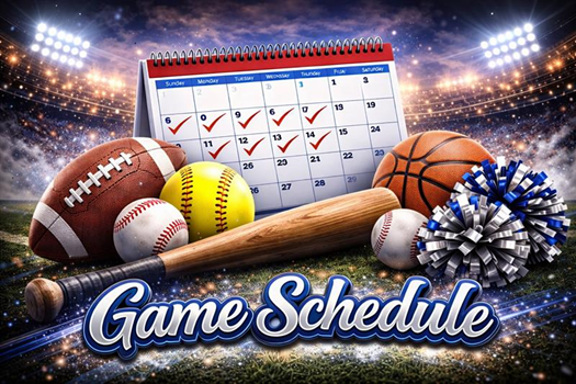 GAME SCHEDULES link