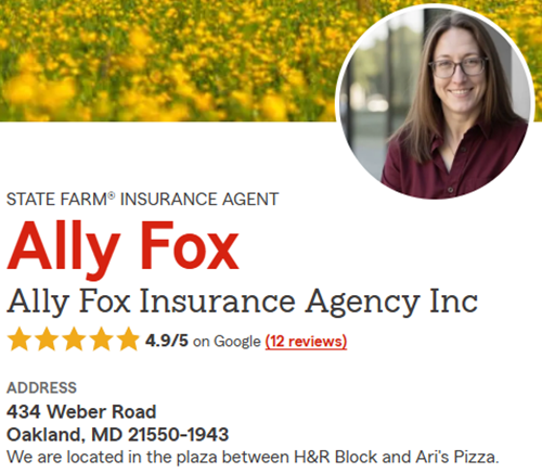 Ally Fox - State Farm Insurance website