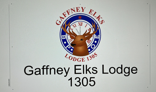 Gaffney Elks Lodge #1305 website