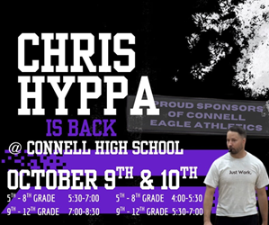 Presentational Chris Hyppa Basketball Camp visual