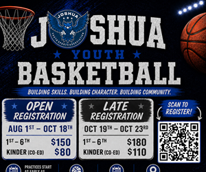 Presentational JYSA Basketball visual