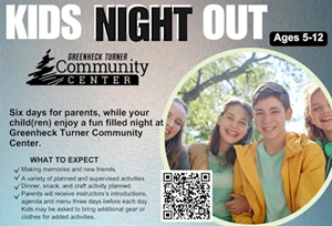 Presentational Kids Night Out visual