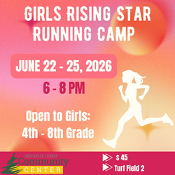 Presentational Girls Rising Stars Running Camp visual