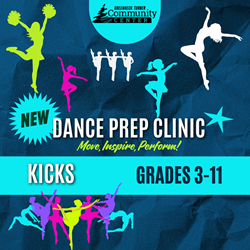 Presentational Dance Technique Series: All Things KICKS! visual