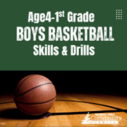 Presentational Age 4 - 1st Grade Boys Basketball Skills & Drills visual