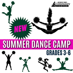 Presentational GTCC Summer Dance Camp visual