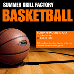 Presentational The Summer Skill Factory -Basketball visual
