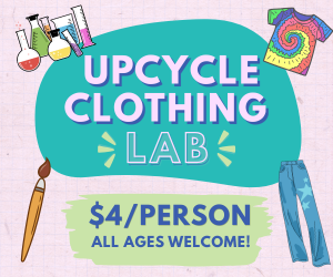 Presentational Upcycle Clothing Lab visual