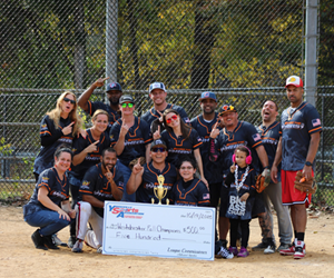 Presentational 2026 WESTCHESTER SUNDAY FALL SOFTBALL visual