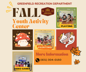 Presentational Fall Youth Activity Center visual