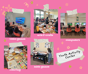 Presentational Youth Activity Center visual