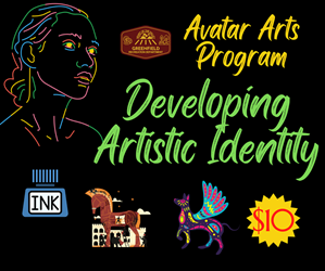 Presentational Developing Artistic Identity visual