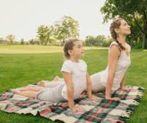 Presentational Kids Yoga visual
