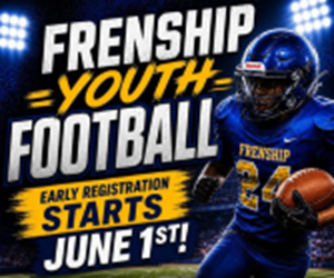Presentational Frenship Youth Football 2026 visual