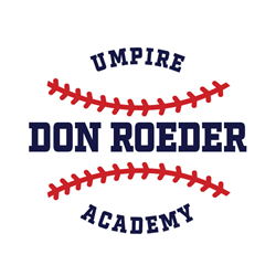Presentational 2026 Don Roeder Umpire Academy visual