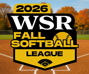 Presentational 2026 Fall Softball visual
