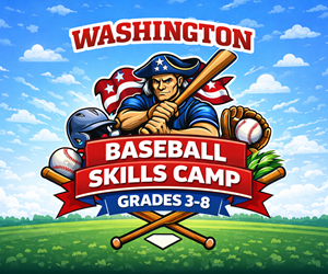 Presentational Washington High School Baseball Skills Camp visual