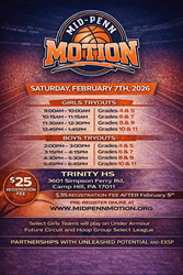 Presentational 2026 AAU Winter Tryout Registration visual