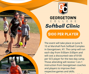 Presentational 2026 Softball Clinic visual