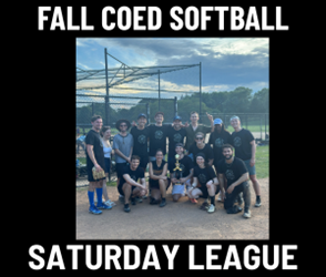 Presentational Fall Saturday Coed League visual