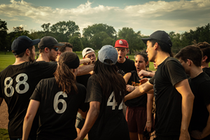 Presentational Summer Weeknights Coed Softball visual