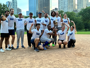 Presentational Corporate Coed Softball-Summer visual