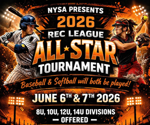 Presentational NYSA Rec League All-Star Tournament visual