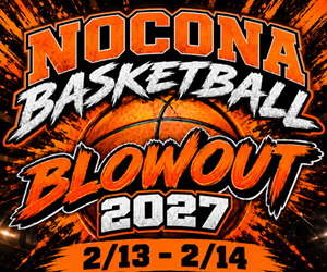 Presentational Nocona Basketball Blowout 2027 visual