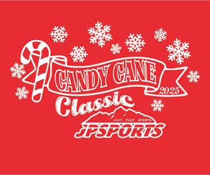 Presentational Candy Cane Classic Holiday Tournament 2025 visual