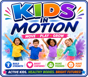 Presentational Kids In Motion visual