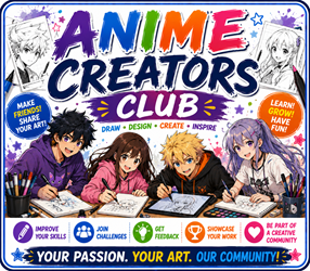Presentational Anime Creators Club (Ages 13-17) visual
