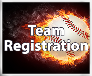 Presentational 2026 Dahm Baseball High School Spring League Team Registration visual