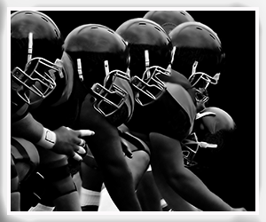 Presentational 2026 Football Linemen Skills visual