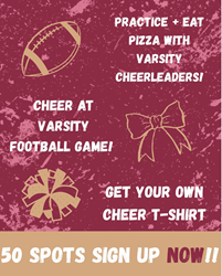 Presentational Friday Night Lights Cheer Clinic visual
