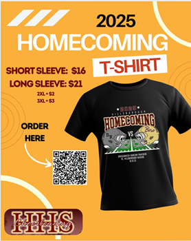 HOCO Shirts now ON SALE link