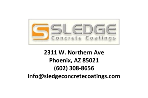 Sledge Concrete Coatings website