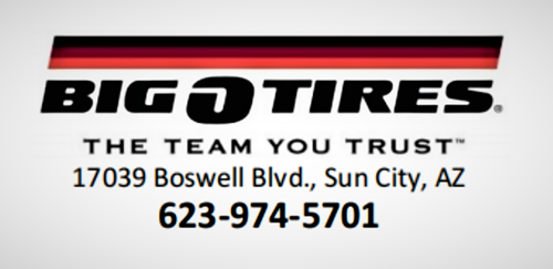 Big O Tires website