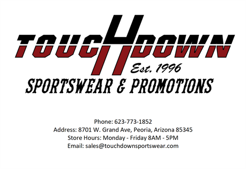 Touchdown Sportsware website