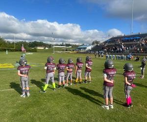 Presentational Warrior Youth Football and Cheer fall 2026 visual