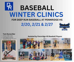 Presentational Baseball Winter Clinics (ages 6-12) visual