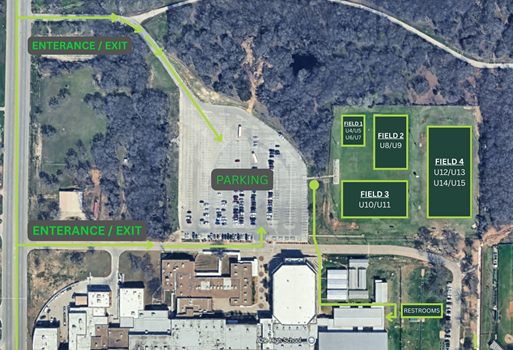 FIELD AND RESTROOM MAP link