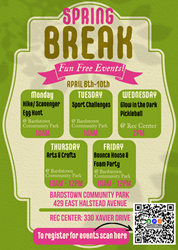 Presentational 2026 Spring Break Fun visual