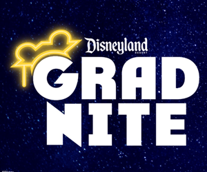 Presentational DISNEYLAND @ GOLFLAND SUNSPLASH GRAD NITE REGISTRATION 2026 visual