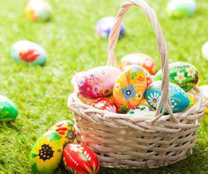 Presentational 2026 EASTER EGG HUNT visual