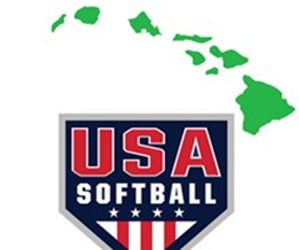 Presentational 2025-2026 USA Softball Hawaii Registration visual